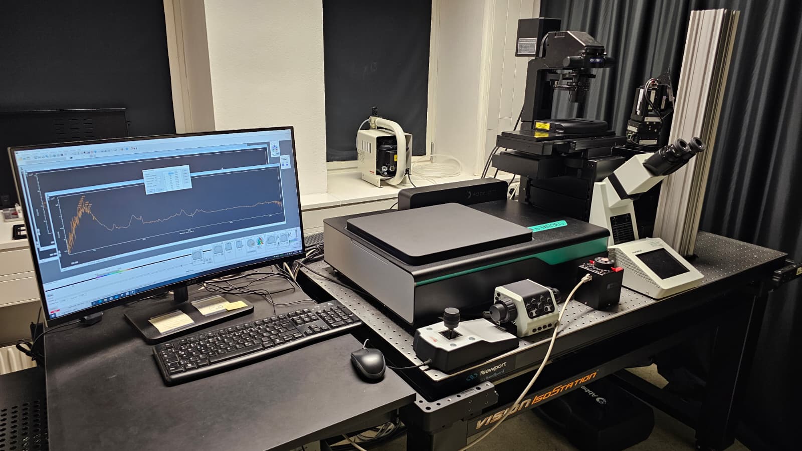 TIRF microscopy system for advanced sample characterisation at BioMediCry