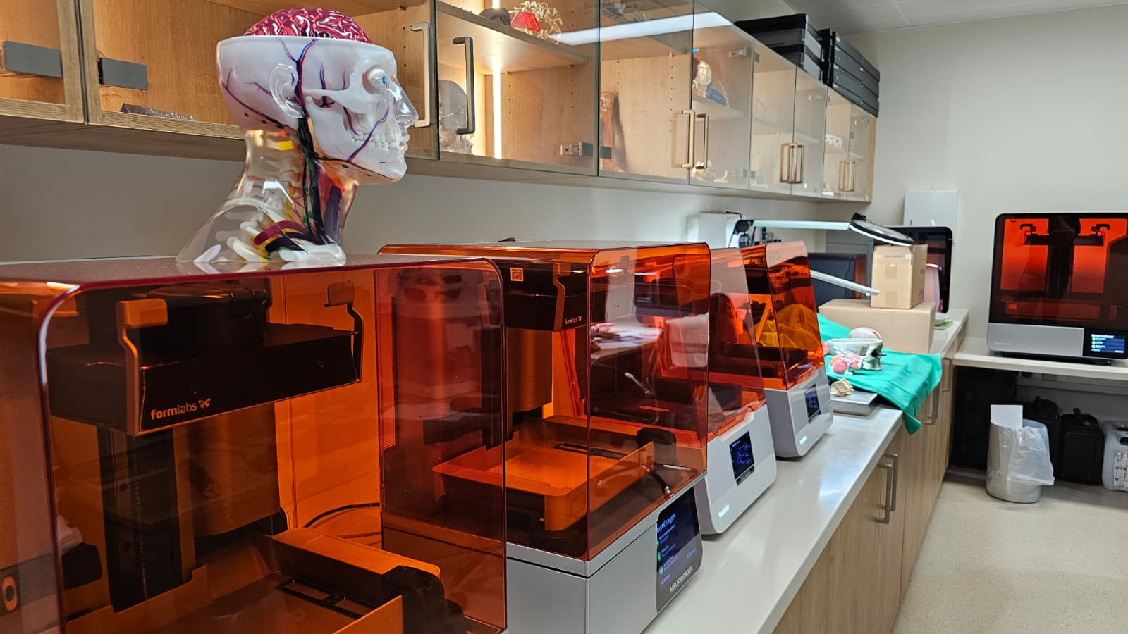3D printing facilities at the Competence Centre for Patient-Specific 3D Applications in Linz